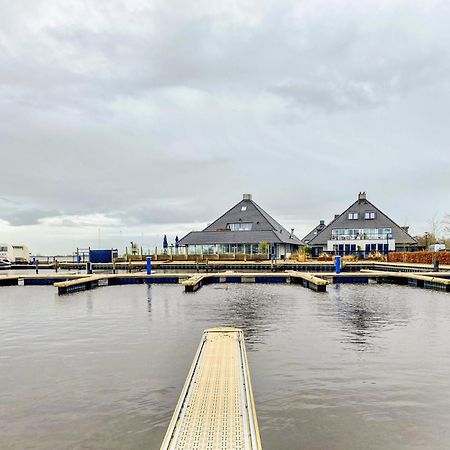 Houseboat Blue Sneekermeer Offingawier Exterior photo